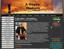 Tablet Screenshot of ahappymedium.co.uk